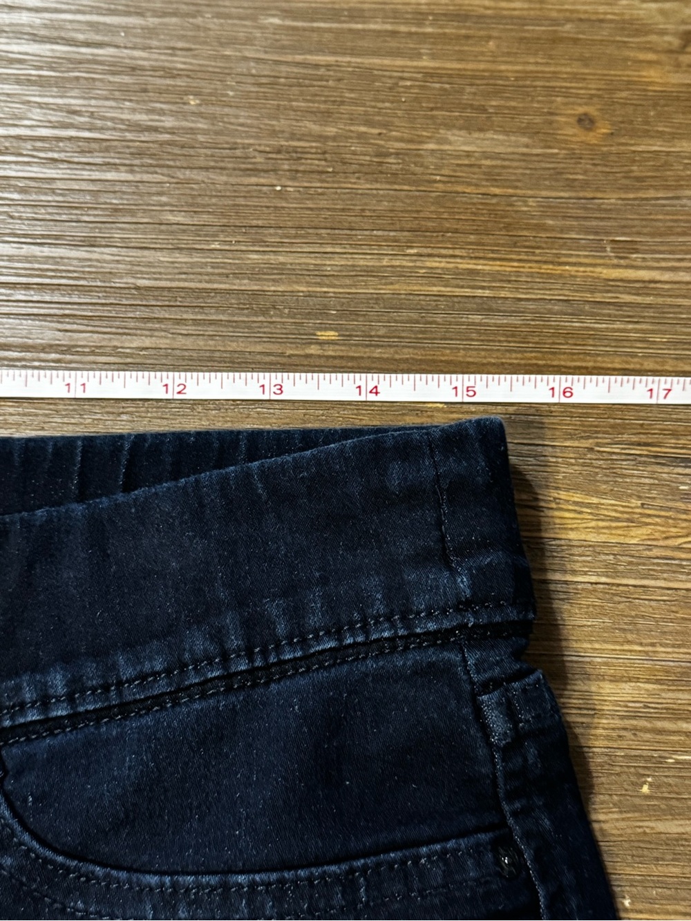 Dark Wash Pull-On Totally Shaping Skinny Jeggings - Picture 5 of 7